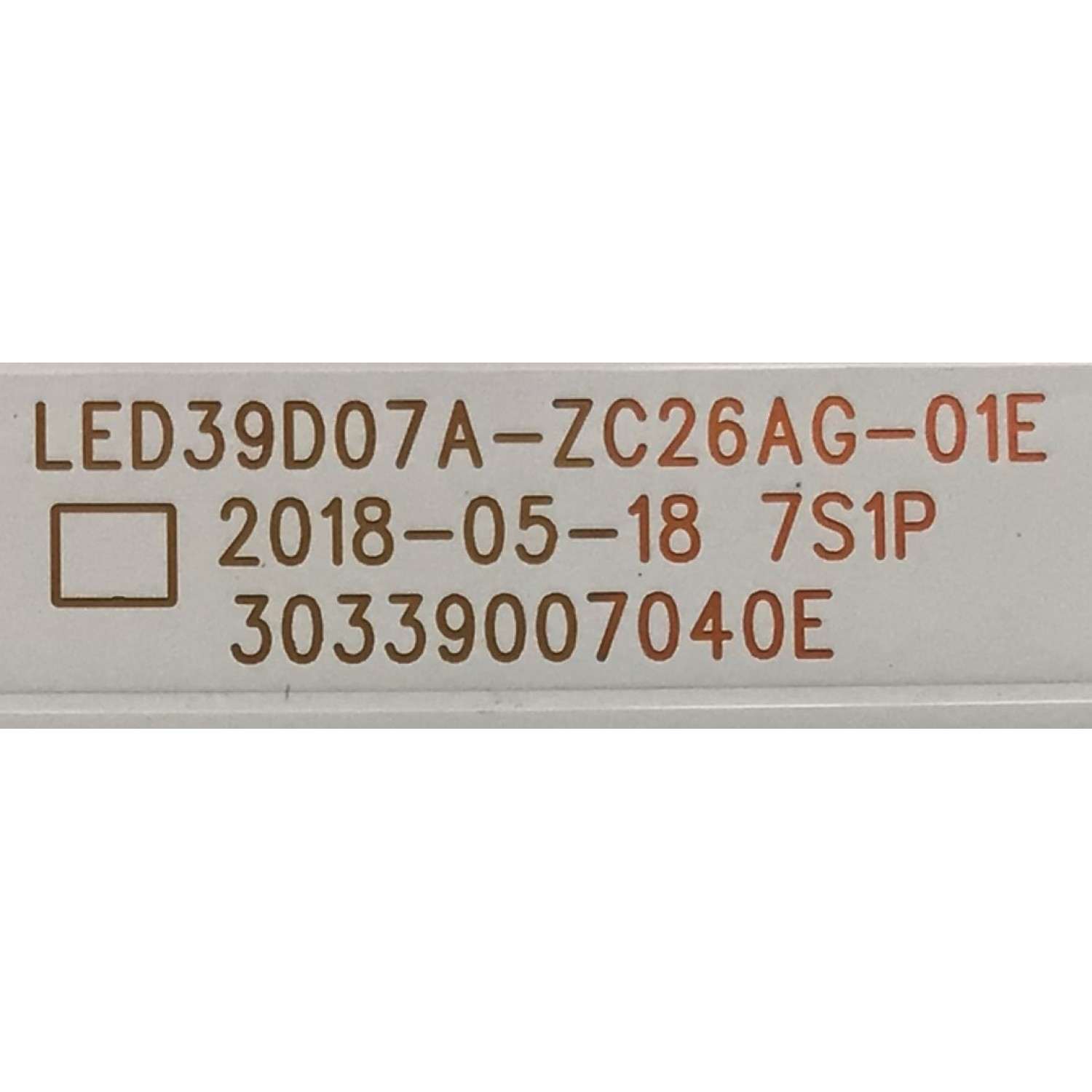 KIT DE LED'S PARA TV JVC (3 PIEZAS) / NUMERO DE PARTE LED39D07A-ZC26AG-01E / 30339007040E / 39000M83 / 201102BB08 / PANEL V400HJ9-PE1 / MODELO LT-40MAW300 - Imagen 4